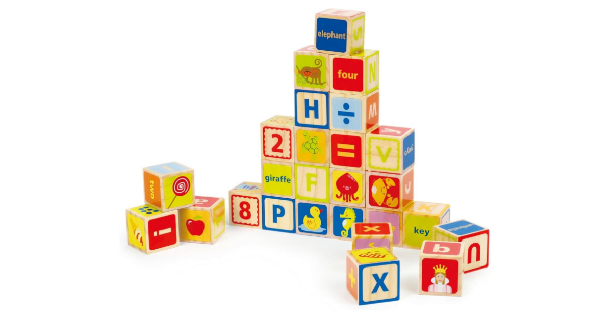 Building Blocks Learning Letters