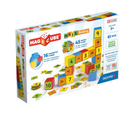 Geomag - Math Building Magicube 61pcs -  00083 - Toysuae.com