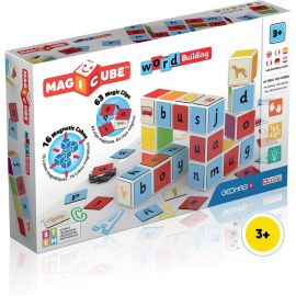 Geomag - Magicube Word Building And Clips 79pcs -  00084 - Toysuae.com