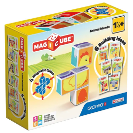 Geomag - Magicube Mix And Match Animal 7 Pcs -  00132 - Toysuae.com