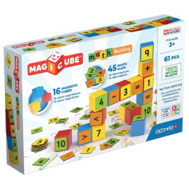 Geomag - Magicube Math Building Clips 61pcs -  00257 - Toysuae.com