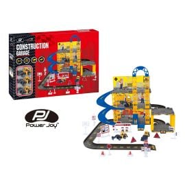 Power Joy - Vroom Vroom Construction Garage With 3 Cars -  ALGT-0908-15A - Toysuae.com