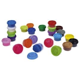 Simba - Art And Fun Dough Pots - 24pcs -  sim-106324528 - Toysuae.com