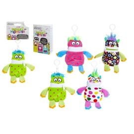 PMS Worry Monster - Little Soft Toy With Clip On 5.5 Inch - 1Pc Assorted -  PMSTMP005 - Toysuae.com