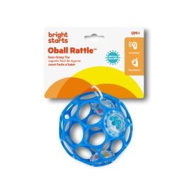 Bright Starts - Oball Rattle Peg Toy - Blue -  WB-12281 - Toysuae.com