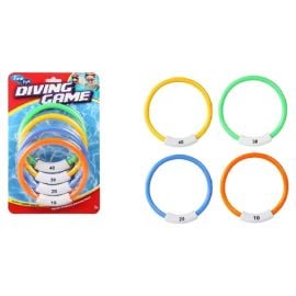 Mondo - Diving Ring Toys - 4pcs - ALGT-12309-10A - Toysuae.com