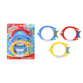 Mondo - Diving Fish Ring Toys - 3pcs - ALGT-12309-18 - Toysuae.com
