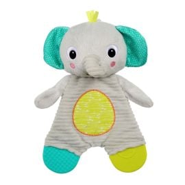 Bright Starts - Snuggle And Teethe Crinkle Teething Plush Toy - Elephant -  WB-12347 - Toysuae.com
