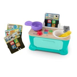 Baby Einstein - Hape Magic Touch Kitchen Pretend to Cook Toy with Real Sounds and Music -  WB-12933 - Toysuae.com