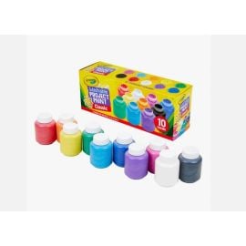 Crayola - 10 Washable Kids Paint Set -  CY54-1205 - Toysuae.com