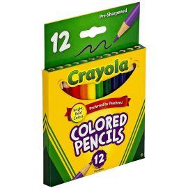 Crayola - Long Colored Pencils Pack Of 12 -  CY68-4112 - Toysuae.com