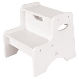 Kidkraft - Two-Step Stool - White -  DBT-15501 - Toysuae.com