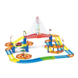 Power Joy - Vroom Vroom Magic Track Bridge Set -  ALGT-CRC134 - Toysuae.com