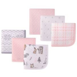 Hudson Childrenswear - Quilted Cotton Washcloths - Forest -  WB-01068CH - Toysuae.com