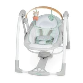 Ingenuity - Cozy Spot Swing ‘n Go Portable Swing, 5 Speeds, USB Powered, Removable Toy Bar -  WB-16968 - Toysuae.com