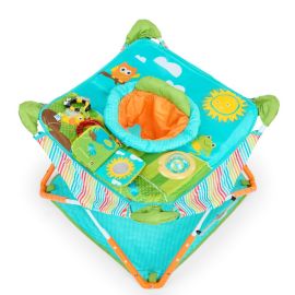 Bright Starts - Pop ‘N Jump Owl Forest Portable Baby Jumper with Toys and Canopy -  WB-17247 - Toysuae.com