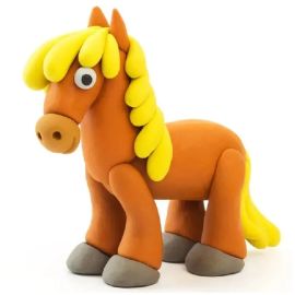 Hey Clay - DIY Horse Plastic Modelling Air Dry Clay Kit