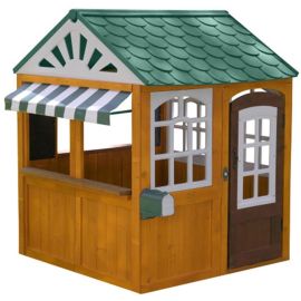 KidKraft - Garden View Outdoor Wooden Playhouse -  DBT-405 - Toysuae.com