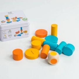 Plan Toys - Stacking blocks Game  -  Klg-4133 - Toysuae.com