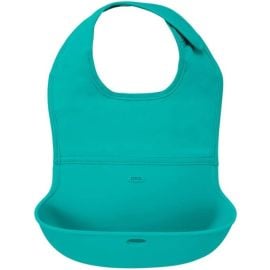 Oxo Tot - Roll Up Bib - Teal -  SPK-61135500 - Toysuae.com