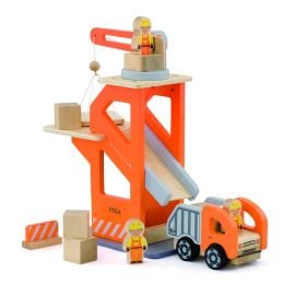 Viga toys - Crane Lift w/Dumper