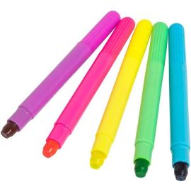Tiger Tribe - Neon Gel Crayons -  SPK-7-0125 - Toysuae.com