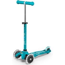 Micro - Mini Deluxe LED Scooter - Aqua -  MMD076 - Toysuae.com