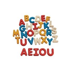 Plan Toys - Upper Case Alphabet -  Klg-5406 - Toysuae.com