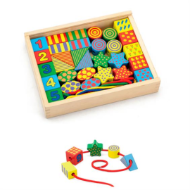 Viga toys - Lacing Blocks