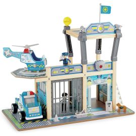 Hape - Metro Police Dept Playset -  E3050 - Toysuae.com