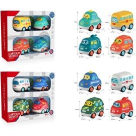 Stem - Gcc Interesting Sound And Light Cartoon Car - Assorted 1 pac - STM-HE0539 - Toysuae.com