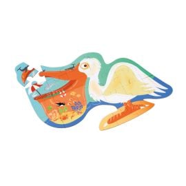 Scratch Europe - Pelican Contour Puzzle 24 Pieces -  Klg-6181126 - Toysuae.com