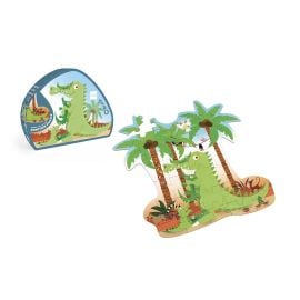 Scratch Europe - Crocodile Contour Puzzle 36 Pieces -  Klg-6181128 - Toysuae.com