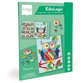 Scratch Europe - Colours & Shapes/Owl Magnetic -  Klg-6182291 - Toysuae.com
