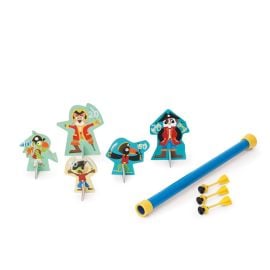 Scratch Europe - Blowdart Pirates With 5 Pirates And 3 Darts  -  Klg-6182533 - Toysuae.com