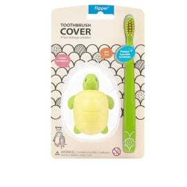 Filpper - Fun Animal Toothbrush With Cover - Turtle -  F18802-18 - Toysuae.com
