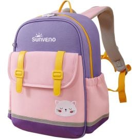 Sunveno - School Backpack 16 Inch - Purple -  SAM-SN_SB01_PU - Toysuae.com