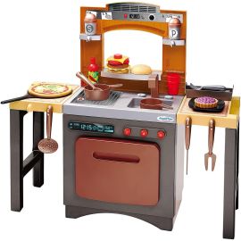 Ecoiffier - The Pizzeria Kitchen Playset with Oven -  sim-7600001693 - Toysuae.com
