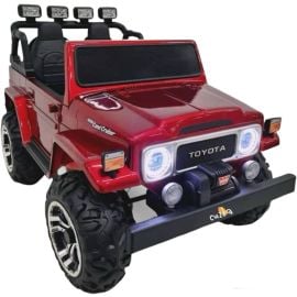 Gambol - Kids Electric Ride-on Truck Licensed Toyota - 2 Seater  - Red Color