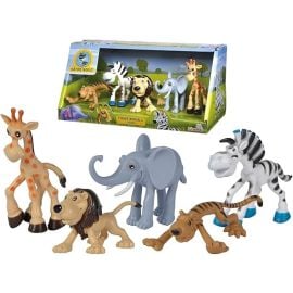 Simba - Nature World Safari Funny Animals Playset -  sim-104342616 - Toysuae.com