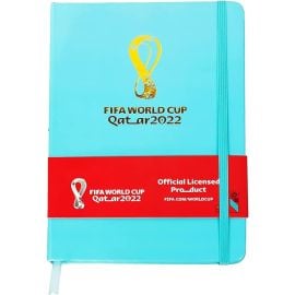 Fifa - 2022 Emblem A5 Notebook with Elastic Band - Teal -  TT-FIFA-114334 - Toysuae.com