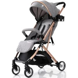 Teknum - Explorer Travel Stroller - Melange Grey -  SAM-TK_EXPST_MGY - Toysuae.com