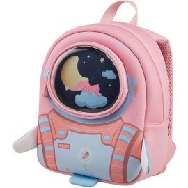 Nohoo - 3D Astronaut Kids School Bag/Activity Bag 10 Inch - Pink -  SAM-NH_KSB_LAPI - Toysuae.com