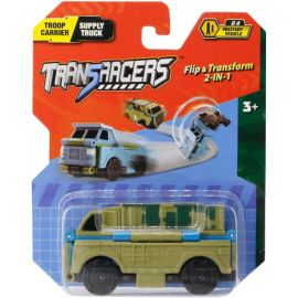 Transracers - 2 -In-1 Flipcars - Troop Carrier & Supply Truck -  FGI-YW463875-27 - Toysuae.com