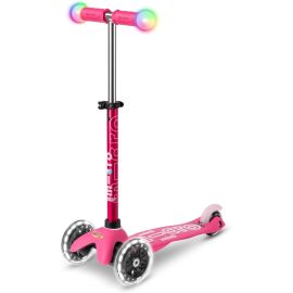 Mini Micro - Scooter Deluxe Magic LED - Pink  -  MMD130 - Toysuae.com