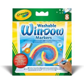 Crayola - 8 Washable Window Markers