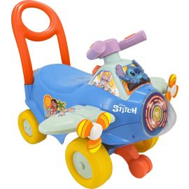 Kiddieland Spinning Lights Stitch Activity Plane -  RTT-65656 - Toysuae.com