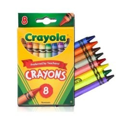 Crayola - 8 Crayons Peggable -  CY52-3008 - Toysuae.com