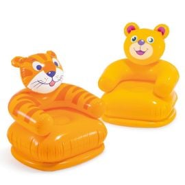 Intex - Happy Animal Inflatable Chair - Style May Vary - 1pc -  AIK-68556 - Toysuae.com