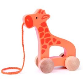 Hape - Giraffe Push and Pull Toy -  E0906 - Toysuae.com